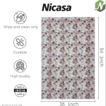 NICASA PVC 4 seater Centre Table Cover - SIZE (36 x 54) INCHES
