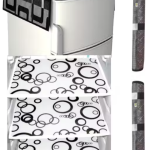 Premium Quality combo of fridge top, 2 handle cover and 3 mats-set of 6 pieces