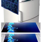 Nicasa HD Premium Quality combo of fridge top, and 3 mats-set of 4 pieces