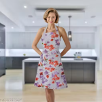 Kitchen Apron - Waterproof / Oil proof - Adjustable Aprons with pockets for Women and Men, Washable - Pack of 2 Aprons (colors as per availabilty)