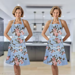 Kitchen Apron - Waterproof / Oil proof - Adjustable Aprons with pockets for Women and Men, Washable - Pack of 2 Aprons (colors as per availabilty)