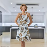 Kitchen Apron - Waterproof / Oil proof - Adjustable Aprons with pockets for Women and Men, Washable - Pack of 2 Aprons (colors as per availabilty)