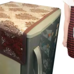 Fridge Cover With Utility Pockets and Apron with Utility Pocket 100% Cotton