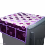 Trendy Polyester Fridge Cover