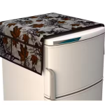 Krishna E premium quality Fabric Fridge Cover With 1 pec of Microwave Oven Cover - Set of 2 Pec