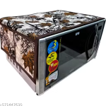 Krishna E premium quality Fabric Fridge Cover With 1 pec of Microwave Oven Cover - Set of 2 Pec