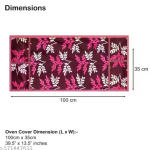 Krishna E premium quality Fabric Fridge Cover With 1 pec of Microwave Oven Cover - Set of 2 Pec