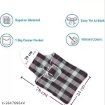 NICASA Kitchen Apron- Waterproof /Oil-Proof - Adjustable Aprons with Pockets for Women Men Washable - Pack of 2 (color As per availibility)