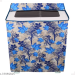 NICASA Waterproof Semi- Automatic Washing Machine Cover (Size : Suitable for 6 kg to 7 kg, Color : Red)