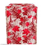 NICASA Waterproof Semi- Automatic Washing Machine Cover (Size : Suitable for 6 kg to 7 kg, Color : Red)