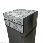 Krishna E premium quality water proof Fabric Fridge Cover - Set of 1 Pec