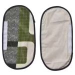 NICASA Combo of Fridge Top Cover, 2 Fridge Handle Covers 3 Fridge Mats