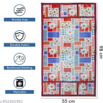 NicasaHD Premium Quality Fridge cover for Top with 1 pec handle set and 3 pec fridge mats - Set of 5 piece