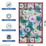 NicasaHD Premium Quality Fridge cover for Top with 1 pec handle set and 3 pec fridge mats - Set of 5 piece