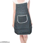 Nicasa Kitchen Apron- Waterproof /Oil-Proof - Adjustable Aprons with Pockets for Women Men Washable - Pack of 2 (color As per availibility)