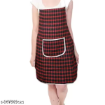 Nicasa Kitchen Apron- Waterproof /Oil-Proof - Adjustable Aprons with Pockets for Women Men Washable - Pack of 2 (color As per availibility)