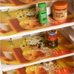 Classy Trendy PVC Printed Fridge Mats