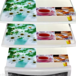 Fridge PVC Mat Set of 6 Waterproof