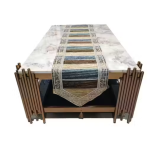 Nicasa Cotton soft touch Table runner for Dining Table