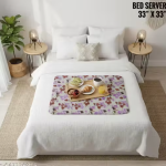 NICASA water proof Fridge cover with Bed Server - pack of 2 pec