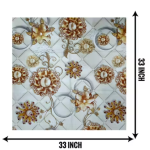 NICASA water proof Fridge cover with Bed Server - pack of 2 pec