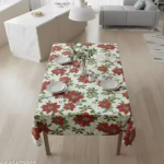 ROVENCE PVC 6 seater Centre Table Cover - SIZE (54 x 78 ) INCHES