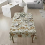 ROVENCE PVC 6 seater Centre Table Cover - SIZE (54 x 78 ) INCHES