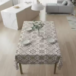 ROVENCE PVC 6 seater Centre Table Cover - SIZE (54 x 78 ) INCHES