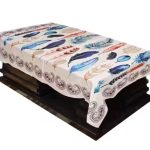 Beautiful blue leaf Table Cover