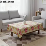 NICASA PVC 4 seater Centre Table Cover - SIZE (36 x 54) INCHES