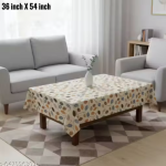NICASA PVC 4 seater Centre Table Cover - SIZE (36 x 54) INCHES