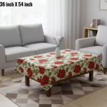 NICASA PVC 4 seater Centre Table Cover - SIZE (36 x 54) INCHES