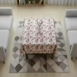 NICASA PVC 4 seater Centre Table Cover - SIZE (36 x 54) INCHES