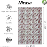 NICASA PVC 4 seater Centre Table Cover - SIZE (36 x 54) INCHES