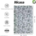 NICASA PVC 4 seater Centre Table Cover - SIZE (36 x 54) INCHES