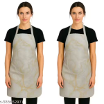 krishna E kitchen waterproof Apron, chef Apron, coloring Apron, for Men and Women - Pack of 2 Aprons