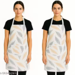 krishna E kitchen waterproof Apron, chef Apron, coloring Apron, for Men and Women - Pack of 2 Aprons