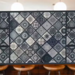 HD Premium Quality Fridge cover for Top with 1 Pec of handle and 3 pec of Fridge Mats - Set of 5 piece