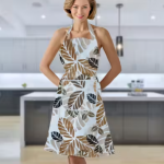 Kitchen Apron - Waterproof / Oil proof - Adjustable Aprons with pockets for Women and Men, Washable - Pack of 1 Aprons (colors as per availabilty)