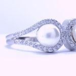 Silver Real Pearl Finger Ring | Gift for Women and Girls