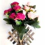🌸 Artificial Flowers – Clay Handicraft Home Décor