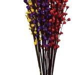 SIMONART AND PRINTING Artificial Dry Flowers – 2 ft Handmade Decorative Home & Office Arrangement