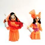 Handicrafts Wooden Doll – 24 cm | Handmade Decorative Figurine for Home & Festive Decor