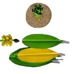 🌿 Mini Metal Banana Tree for Pooja – 1.6 Inch Pair 🌿