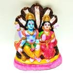 Laxmi Narayan Idol – Puja Room Décor (25 cm × 18 cm × 14 cm)