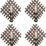 Handicraft Bamboo Wall Hanging – 4 Pieces Set