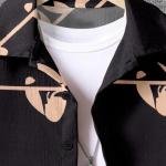 Boys Casual Black Shirt & Shorts (Without T-Shirt)