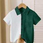 The Shade Boy's Casual Regular Fit Cotton Shirt