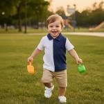 The Shade Boy's Casual Regular Fit Cotton Shirt