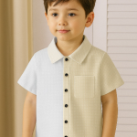 The Shade Boy's Casual Regular Fit Cotton Shirt